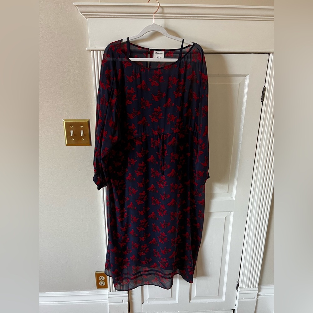 Madewell No. 6 100% silk dress